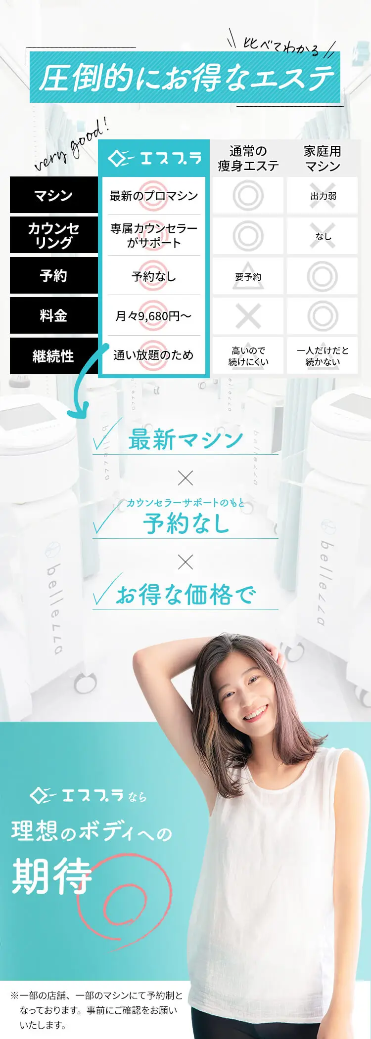 圧倒的にお得なエステ