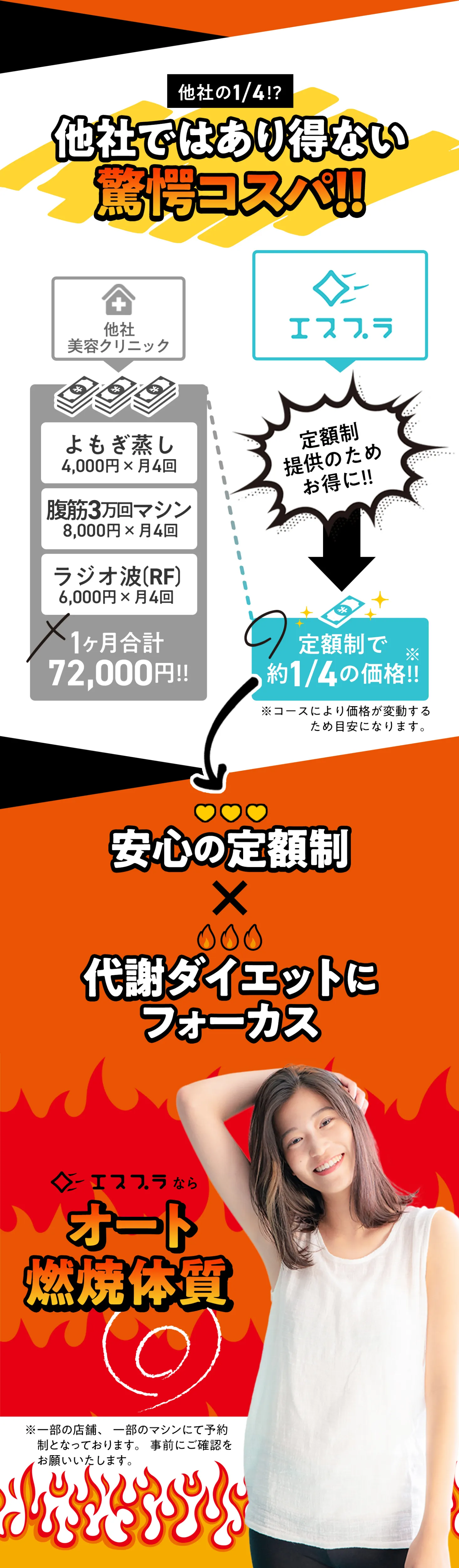 他社ではあり得ない驚愕コスパ!!